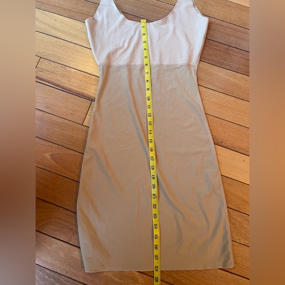 SPANX Shaping Slip Nude Beige Size M Smoothing Under Dress Bodysuit - Picture 6 of 7
